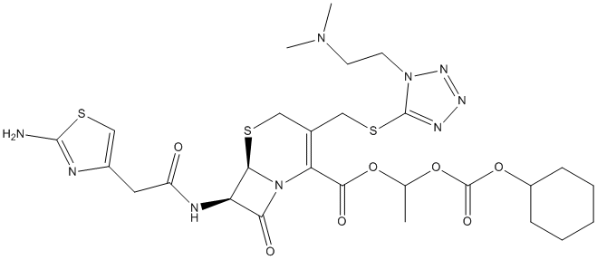 Cefotiam Hexetil Structure